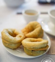 Kam Fook Bondi Junction - yum cha in Sydney -spring onion pancakes