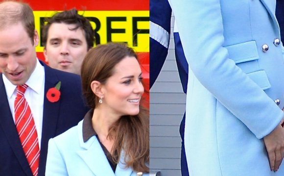 Duchess Kate Conceals Baby