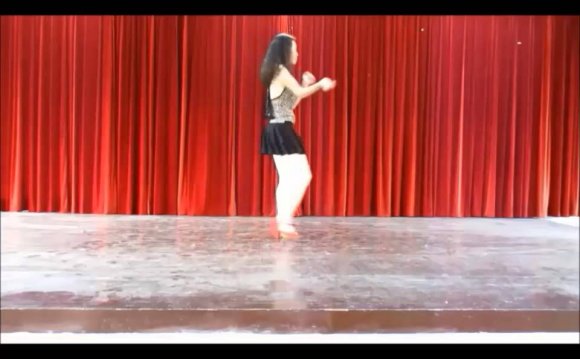 Line dance-Blue night (Back
