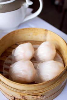 Har gow (prawn dumplings)
