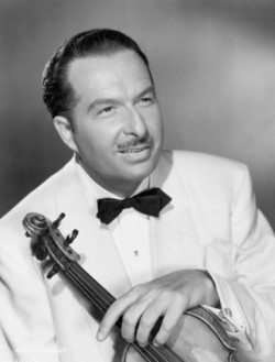 first caption: image programs Xavier Cugat, he became known as the