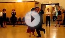 Argentine Tango Class Sacada Giro Milonguero Ocho Cortado