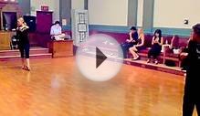 Argentine Tango Performance to a Milonga Song Mat