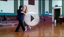 Argentine Tango Steps: Basic Colgada + Basic Volcada