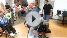 Learning the Bachata, a Latin dance, wheelchair style!