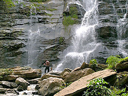 Waterfalls are many impressive after monsoon rains